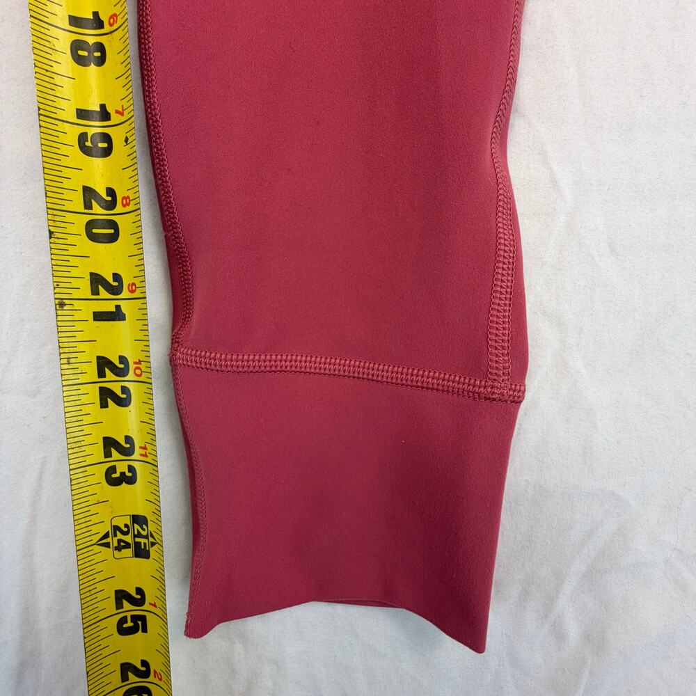 Vuori Daily Legging Red Rose Athletic Gym Tights Size Small $98 - Picture 6 of 6